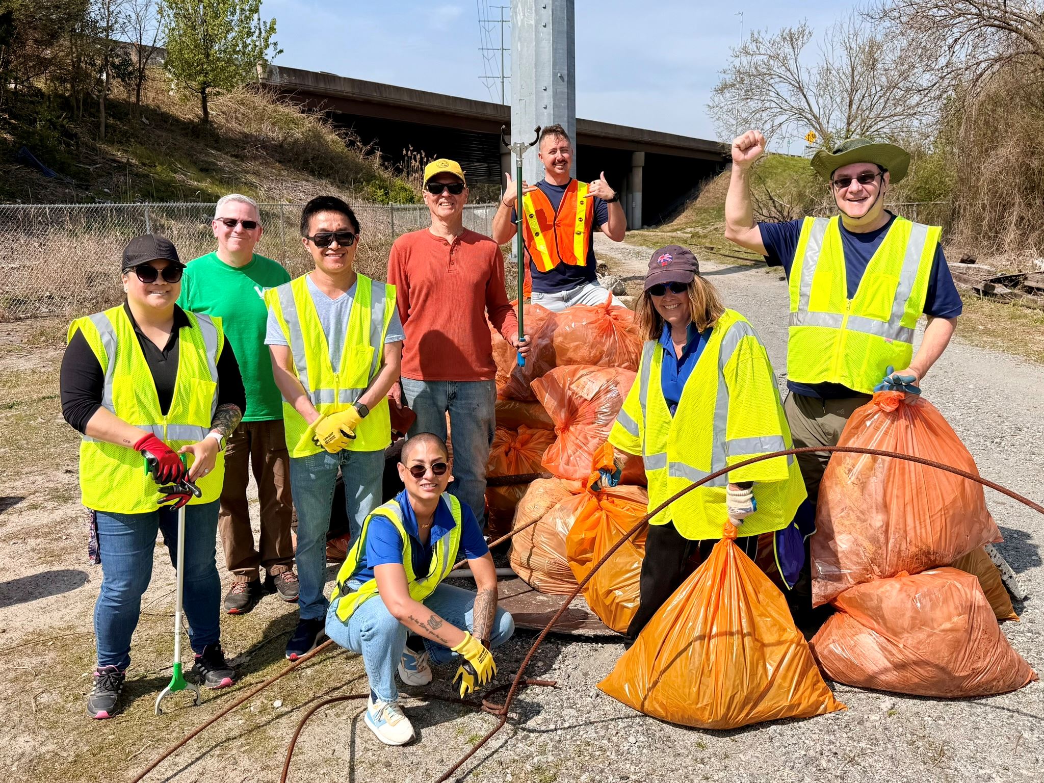 One of the Great American Cleanup 2025 Teams